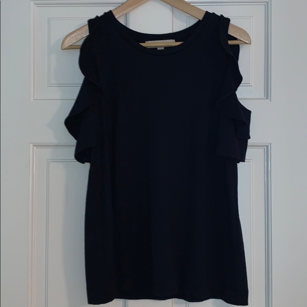 Loft cold shoulder sweater